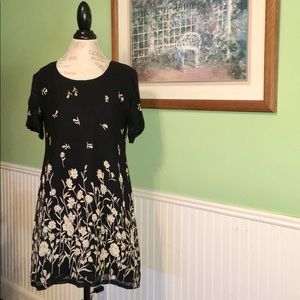 Sacred Threads Rayon Flower Dress